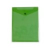 Carpeta liderpapel dossier broche polipropileno din a4 formato vertical con fuelle verde translucido