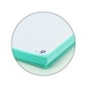 Recambio color 1 oxford din a4 80 hojas 90 gr cuadro 5 mm 4 taladros color ice mint