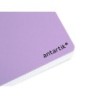 Cuaderno espiral a4 antartik tapa dura 80h 90gr cuadro 4mm con margen color lavanda