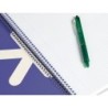 Cuaderno espiral a4 antartik tapa dura 80h 90gr cuadro 4mm con margen color lavanda