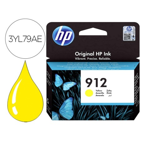 Ink-jet hp 912 officejet 8010 / 8020 / 8035 amarillo 315 pag