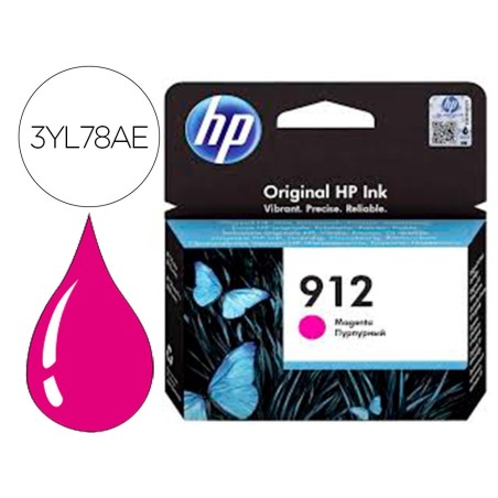 Ink-jet hp 912 officejet 8010 / 8020 / 8035 magenta 315 pag