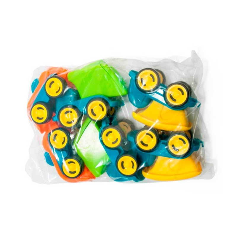 Juego miniland set de 12 minimobiles contenido surtido 370x280x100 mm