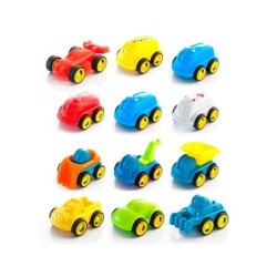 Juego miniland set de 12 minimobiles contenido surtido 370x280x100 mm