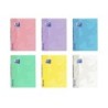 Libreta grapada oxford openflex tapa plastico din a4 48 hojas horizontal colores pastel surtidos