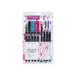 Set caligrafia tombow lettering advance 10 piezas