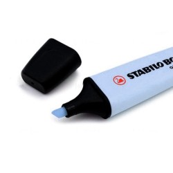 Rotulador stabilo boss fluorescente 70 pastel azul nublado