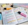Rotulador stabilo boss fluorescente 70 pastel estuche de 4 unidades colores surtidos