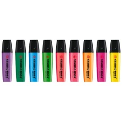 Rotulador stabilo boss fluorescente 70 estuche de 8 unidades colores surtidos