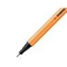 Rotulador stabilo punta de fibra point 88 color parade antracita/naranja estuche de 20 unidades colores surtidos