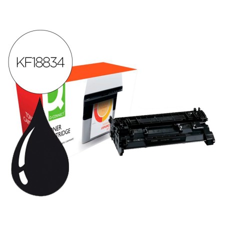 Toner compatible q-connect canon lbp214-hy i-sensys lbp 212 / 214 / 215 alto rendimiento negro 9200
