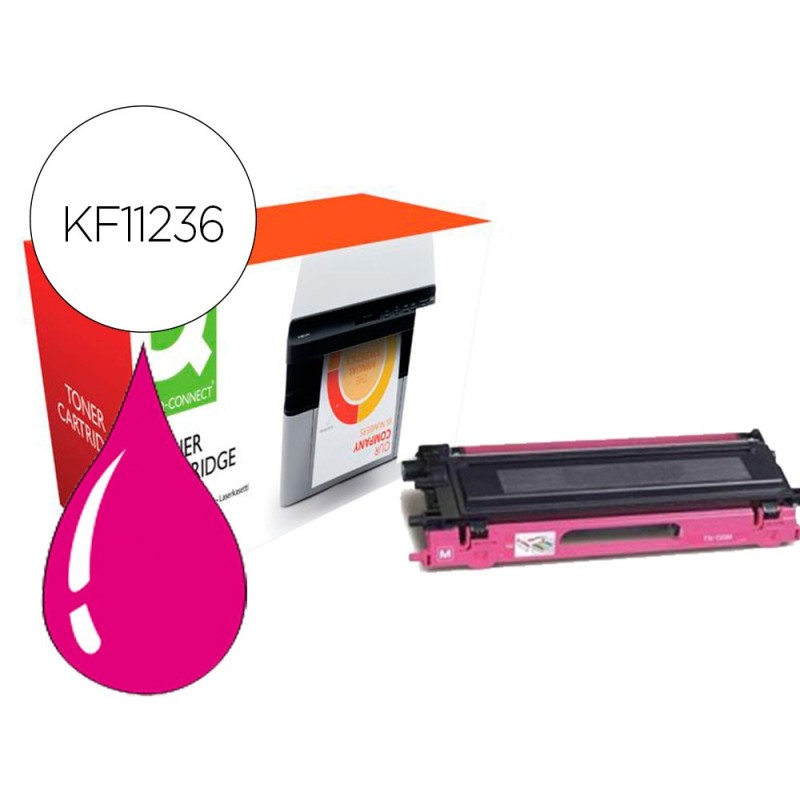 Toner compatible q-connect brother tn423m hl-l8260 / 8360 magenta 4000 paginas