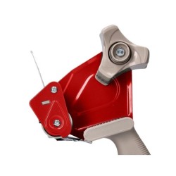 Portarrollo q-connect para embalaje para cintas 66 mt x 75 mm