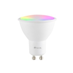 Bombilla ngs bulb wifi led gleam 510c halogena colores 5w 460 lumenes base gu10 regulable en intesidad