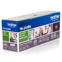 Toner brother tn243bk dcp-l3510cdw / hl-l3270cdw / mfc-l3710cw negro 1000 paginas