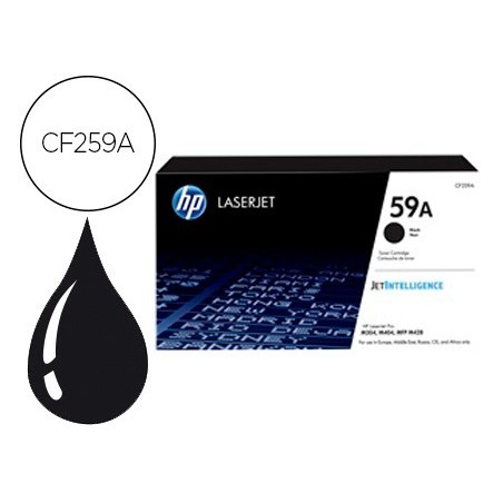 Toner hp 59a laserjet pro m404 / mfp m428 negro 3000 paginas