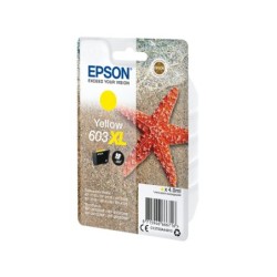 Ink-jet epson 603xl xp-2100 / 2105 / 3100 / 4100 / wf-2810 / 2830 / 2835 / 2850 amarillo 350 paginas