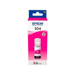 Tinta epson ecotank 104 et-2710 / 2711 / 2712 / 2720 / 2726 / 4700 magenta 7500 paginas