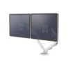 Brazo para monitor fellowes serie eppa ajustable altura 2 pantallas normativa vesa hasta 10 kg blanco