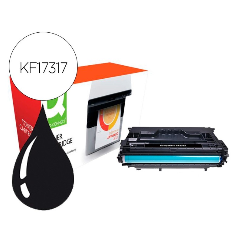 Toner q-connect compatible hp cf237a laserjet enterprise m607 / 608 / 609 / 631 / 632