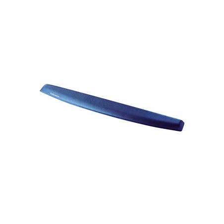 Reposamuñecas fellowes para teclado espuma memory foam azul zafiro 476x50x16 mm