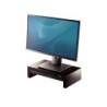 Soporte fellowes para monitor designer suites ajustable 3 alturas con bandeja negro 406x111x244 mm hasta 18 kg