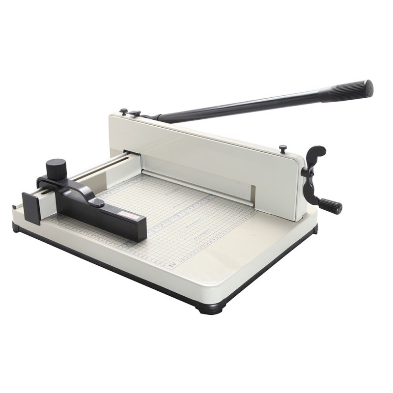 Guillotina q-connect kf16916 manual profesional largo del corte 330 mm capacidad 400 hojas Guillotina q-connect kf16916 manual profesional largo del corte 330 mm capacidad 400 hojas