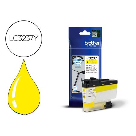 Ink-jet brother lc3237 hl-j6000dw / hl-j6100dw / mfc-j5945dw / mfc-j6945dw / mfc-j6947dw 1500 pag amarillo