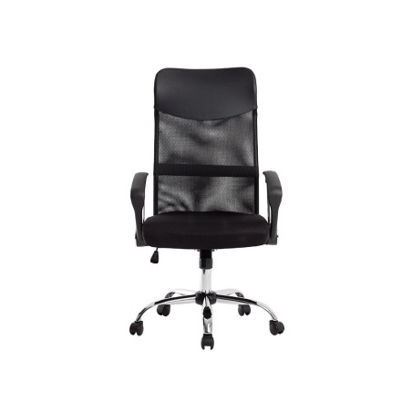 Silla de direccion q-connect base metal respaldo alto regulable en altura 1110100mm alto piel y malla