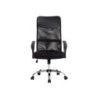 Silla de direccion q-connect base metal respaldo alto regulable en altura 1110100mm alto piel y malla