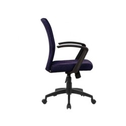 Silla giratoria q-connect base nylon regulable en altura 895110mm alto 580mm ancho 550mm profundidad negro