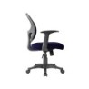 Silla giratoria q-connect respaldo medio regulable en altura 870120mm alto 550mm ancho 590mm profundidad