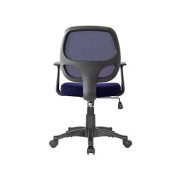 Silla giratoria q-connect respaldo medio regulable en altura 870120mm alto 550mm ancho 590mm profundidad