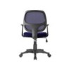 Silla giratoria q-connect respaldo medio regulable en altura 870120mm alto 550mm ancho 590mm profundidad