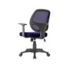 Silla giratoria q-connect respaldo medio regulable en altura 870120mm alto 550mm ancho 590mm profundidad