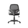 Silla giratoria q-connect respaldo medio regulable en altura 870120mm alto 550mm ancho 590mm profundidad