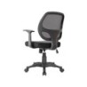Silla giratoria q-connect respaldo medio regulable en altura 870120mm alto 550mm ancho 590mm profundidad