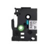 Cinta q-connect tze-231 blanco-negro 12mm longitud 8 mt