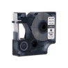 Cinta q-connect negro-transparente 12mm x 7mt dymo