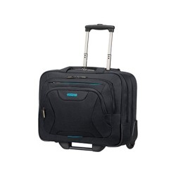 Maletin samsonite american tourister work para portatil de 15,6\ con ruedas y compartimento para ropa color