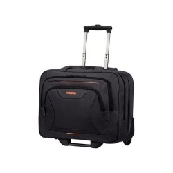 Maletin samsonite american tourister work para portatil de 15,6\ con ruedas y compartimento para ropa color