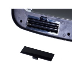 Papelera metalica q-connect con sensor automatico capacidad 80 litros 820x270x400 mm