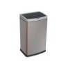 Papelera metalica q-connect con sensor automatico capacidad 60 litros 630x270x400 mm