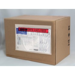 Sobre autoadhesivo q-connect portadocumentos 225x165 mm sin ventana paquete de 1000 unidades