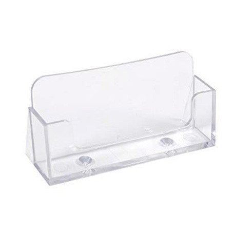 Portatarjetas de visita exacompta metacrilato cristal 34x102x47 mm