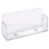 Portatarjetas de visita exacompta metacrilato cristal 34x102x47 mm