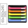 Fichero cajones sobremesa exacompta big-box plus classic iderama arlequin 5 cajones multicolores
