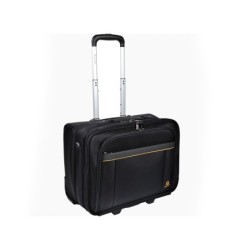 Maletin para portatil exacompta exactive hasta 15.6\ con ruedas y asa telescopica negro 450x255x395