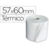 Rollo sumadora exacompta termico 57 mm x 60 mm 55 g/m2 sin bisfenol a