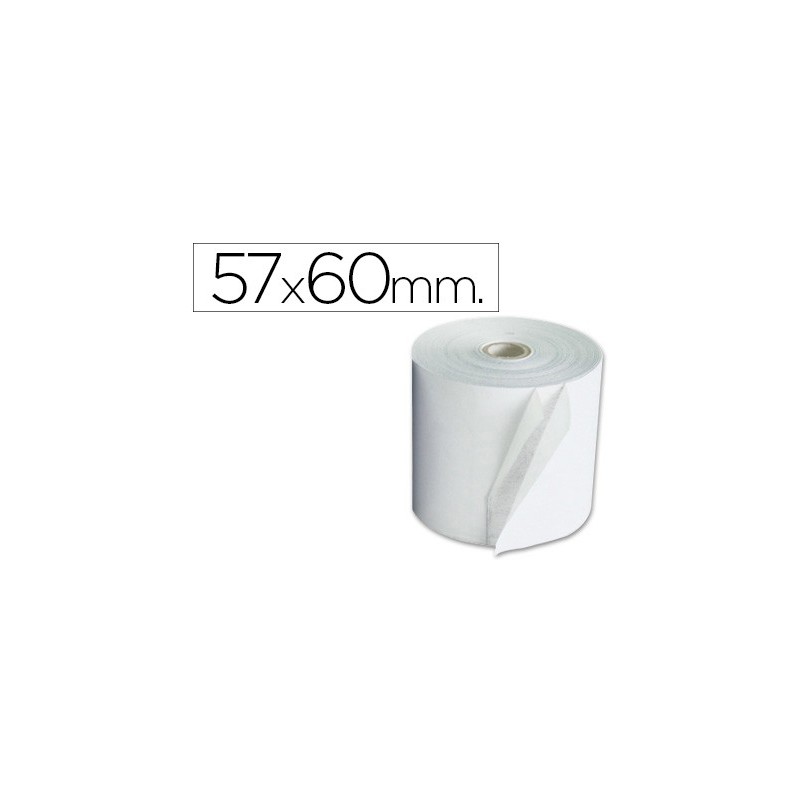 Rollo sumadora exacompta electro 57 mm x 60 mm 60 g/m2
